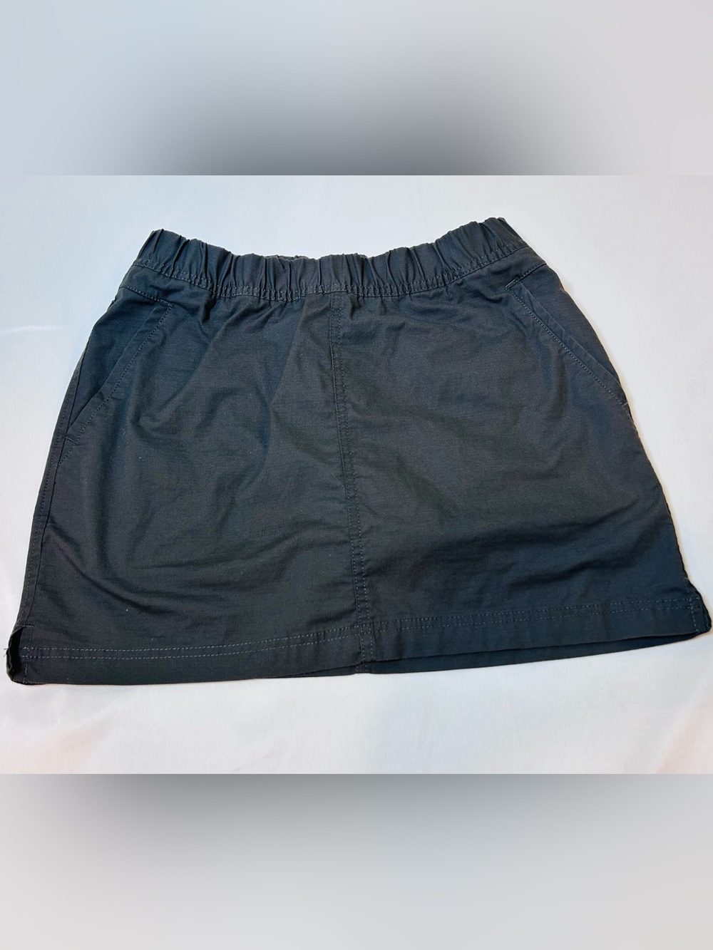 Prana Women’s Double Peak Skort Charcoal Gray Size 6 Hiking Outdoors